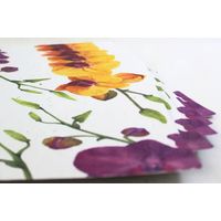 Growing Paper Orchid Place Mats